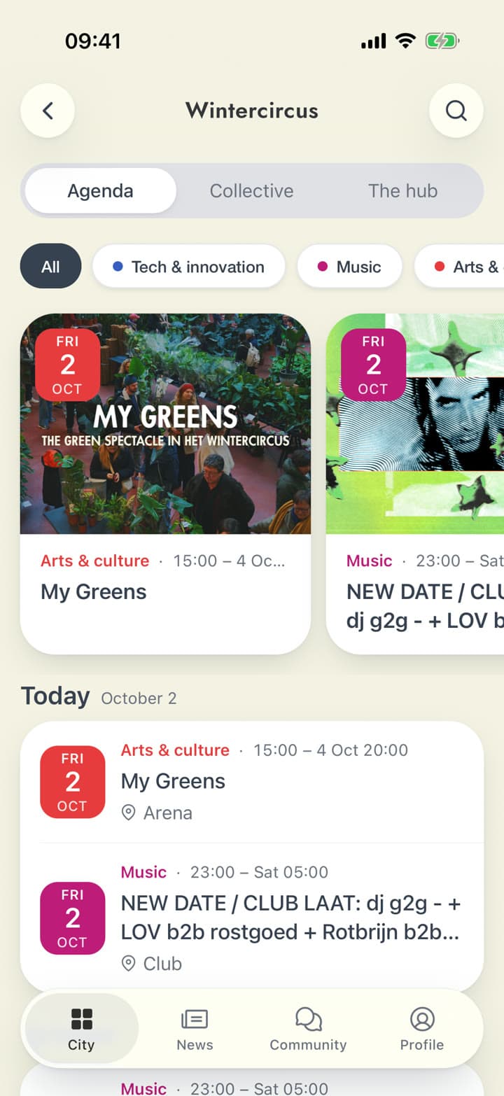Ihr Programm in Ihren Farben