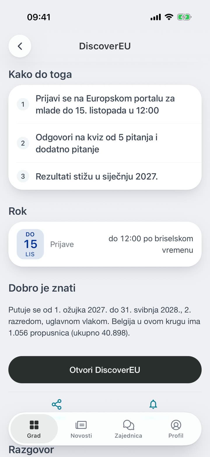 Popusti i pokazi za mlade