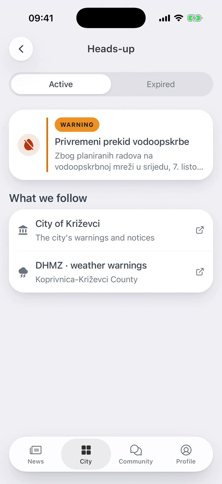 Is this warning real?